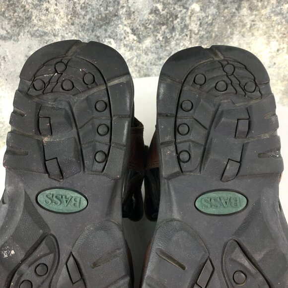 GH Bass & Co Men's Size 11M Trail Brown Genuine Leather Hook & Loop Sandals - Picture 12 of 14